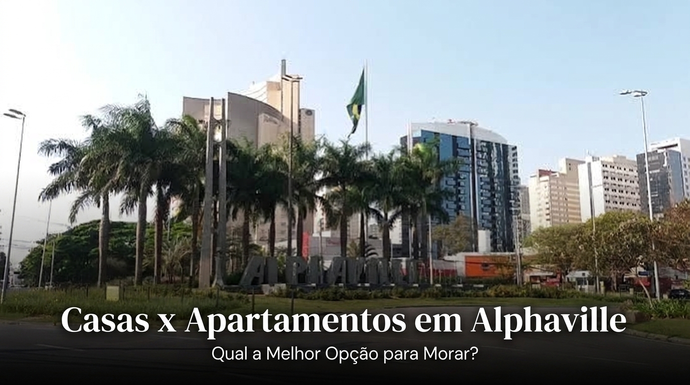 Casas x Apartamentos em Alphaville: Qual a Melhor Opção para Morar?