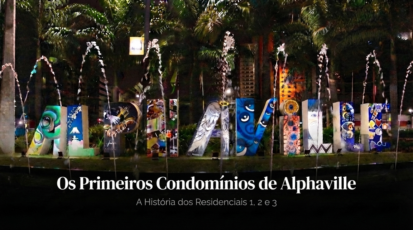 Os Primeiros Condomínios de Alphaville: A História dos Residenciais 1, 2 e 3