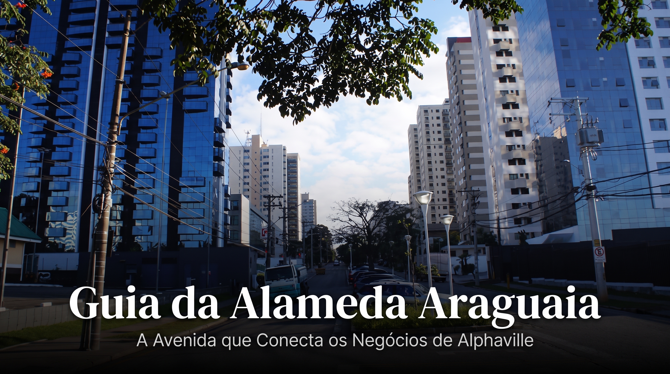 Guia da Alameda Araguaia: A Avenida que Conecta os Negócios de Alphaville